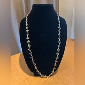 Tory Burch Gold Kira Clover Necklace
